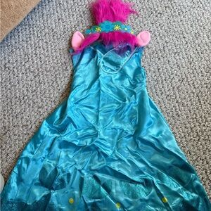 Dreamworks Blue and Pink Troll Costume